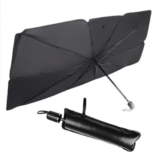 Other - YAKEFLY Car Windshield Sun Shade Umbrella, Foldable Car Sunshade Front Window=